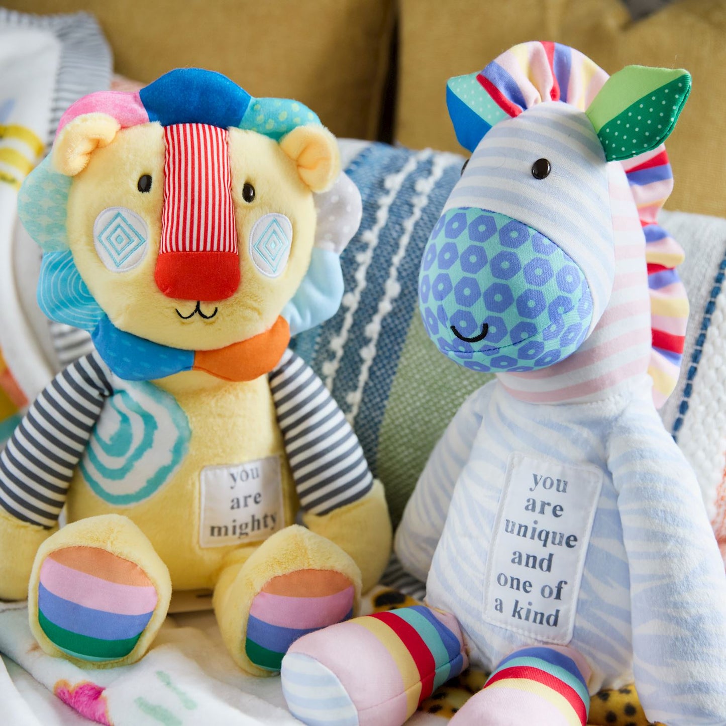 Plush Zebra You Are Unique And One Of A Kind