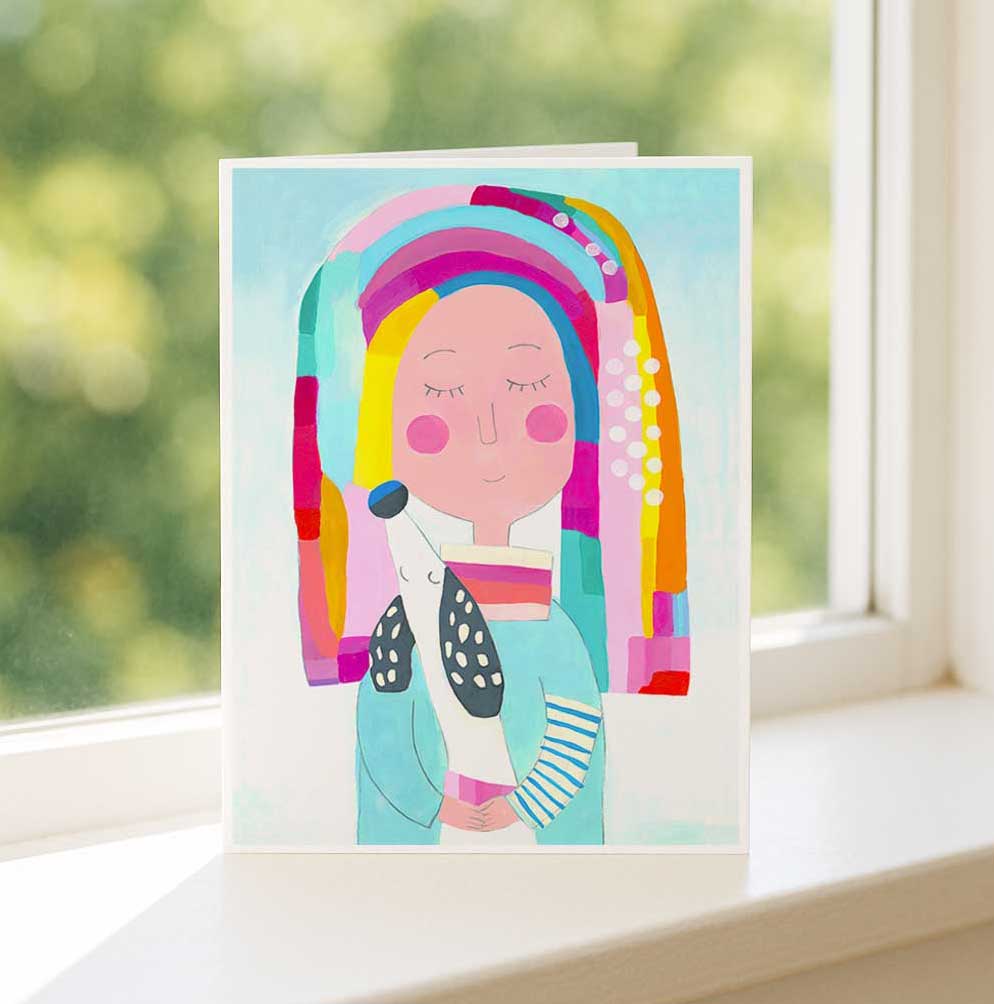 Dogs are the best - Greeting Card