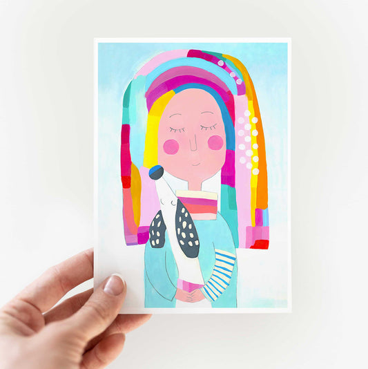 Dogs are the best - Greeting Card