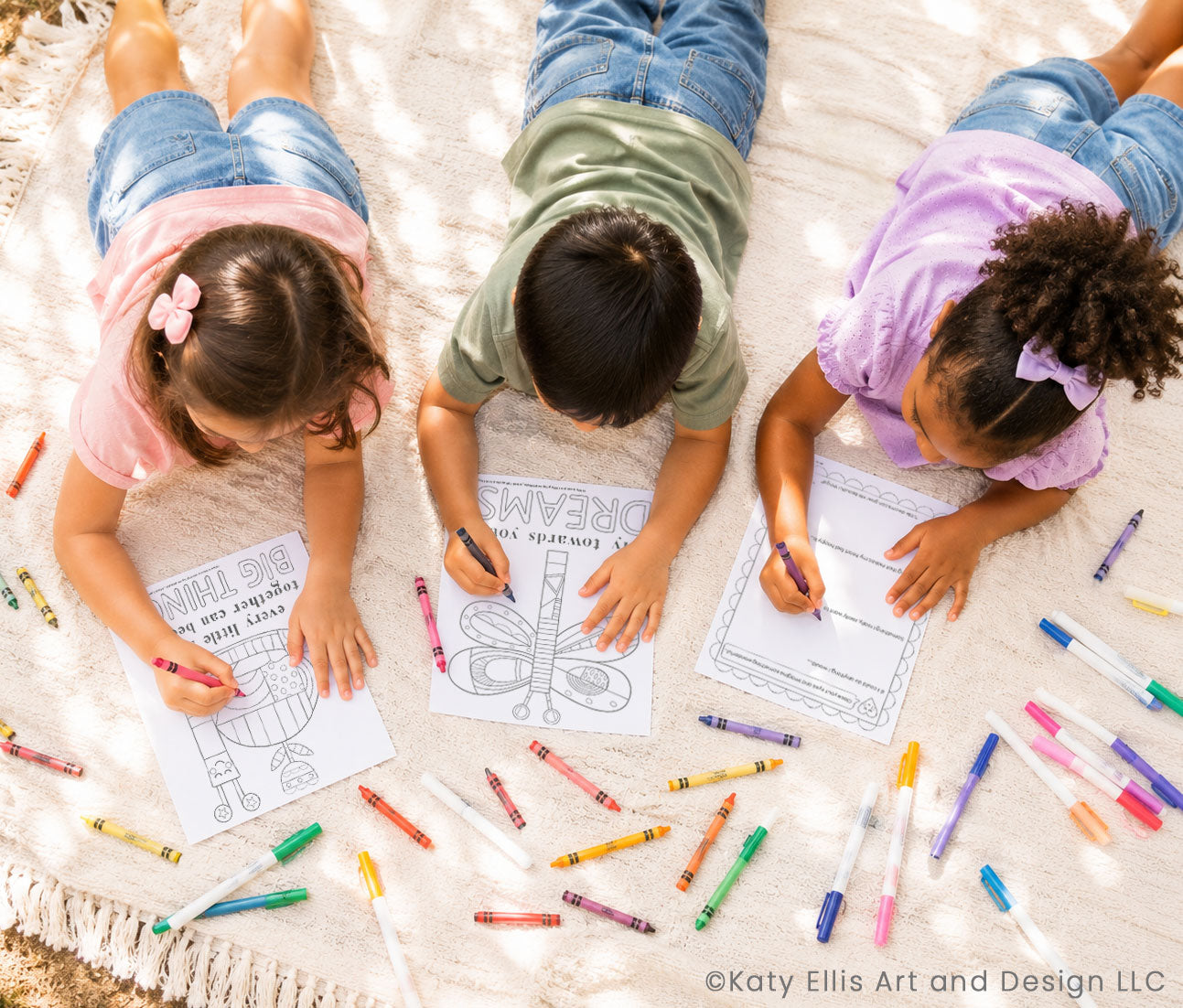 Little Dreamers Coloring Pack