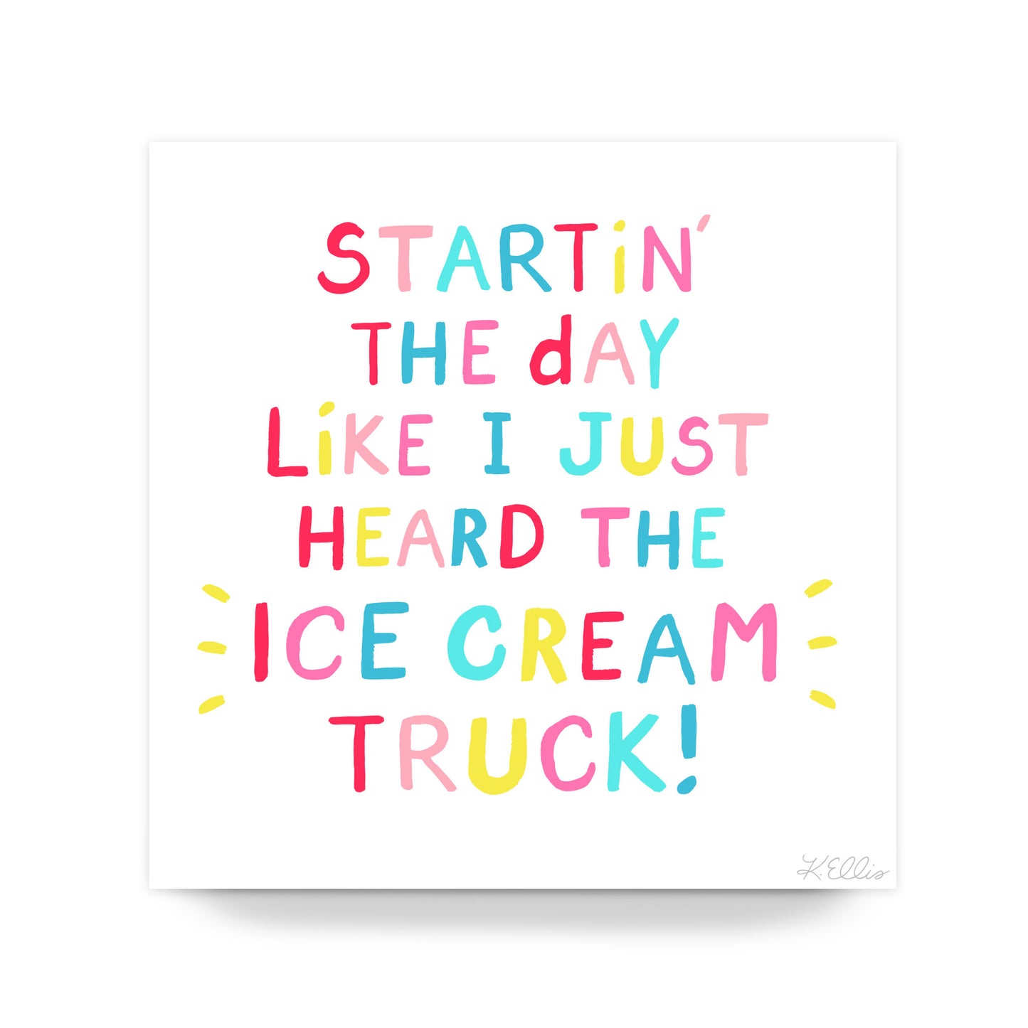 Ice Cream Truck Kinda Day